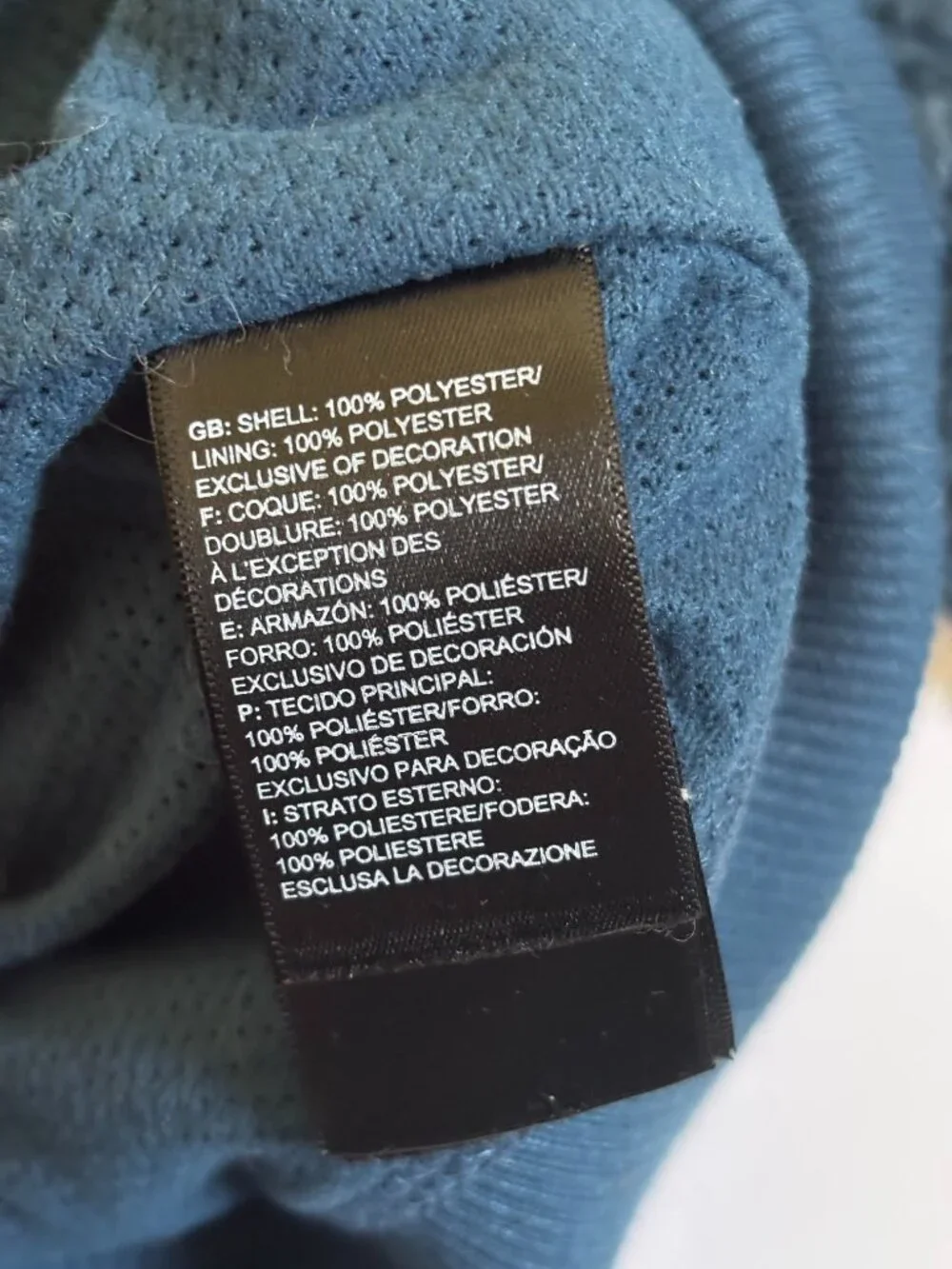 NWT The North Face Ridge Fleece Full Zip Hooded Jacket Mens Large Blue L